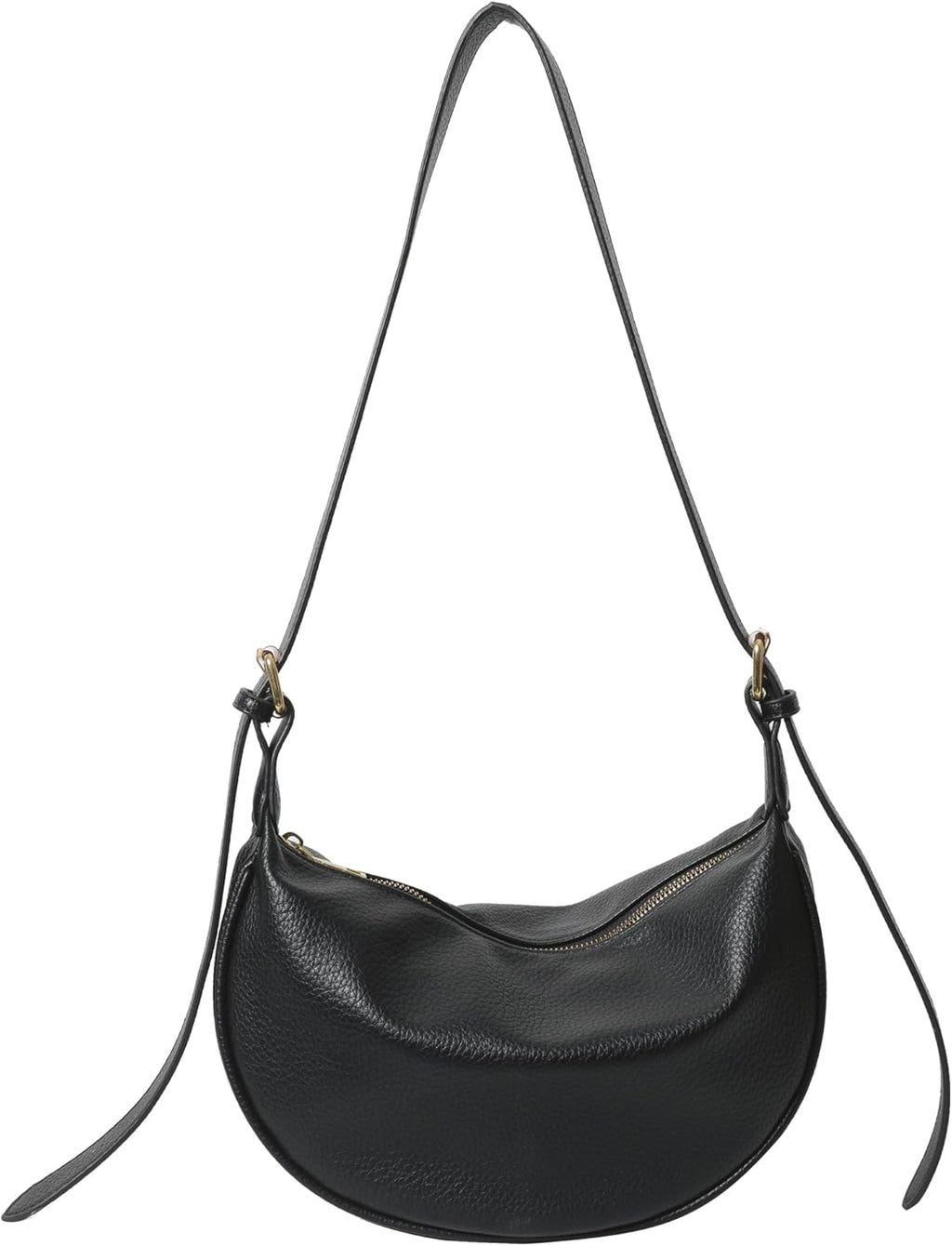 Crossbody Bag for Women, Cute Hobo Crescent Bag Casual Tote Handbag Shoulder Bags Purse with Adjustble Strap