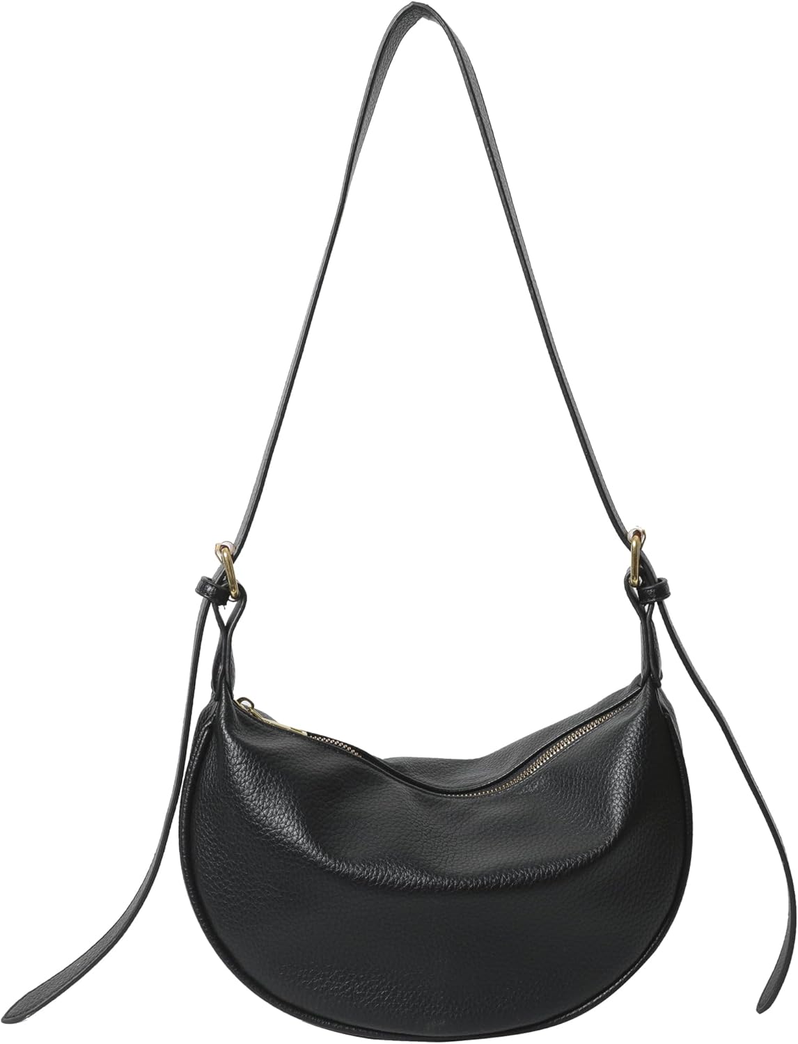 Crossbody Bag for Women, Cute Hobo Crescent Bag Casual Tote Handbag Shoulder Bags Purse with Adjustble Strap